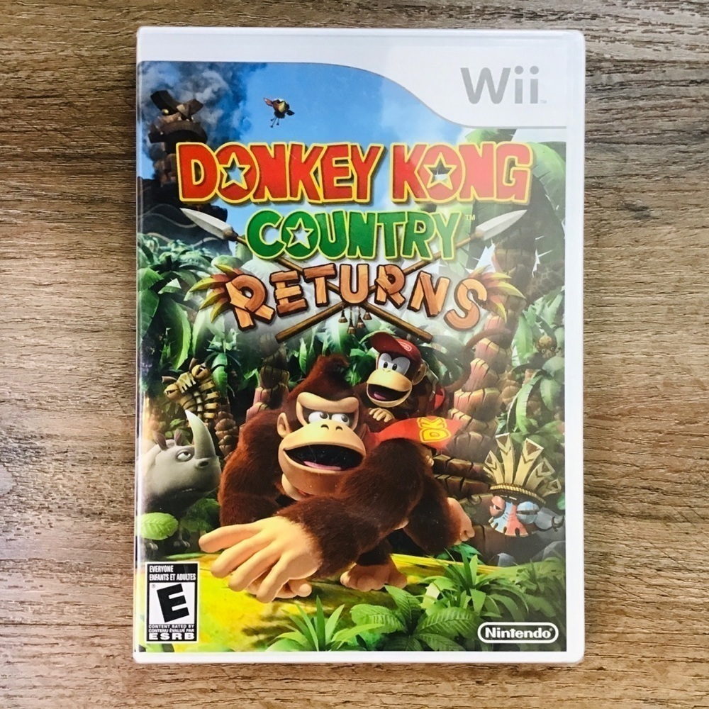 New Nintendo Wii Donkey Kong Country Video Game Sealed